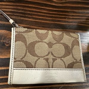 Authentic Coach Key Chain Card Holder